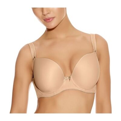 Freya BH Deco Moulded Plunge T-Shirt Bra Beige B 85 Damen Freya BH Deco Moulded Plunge T-Shirt Bra Beige B 85 Damen
