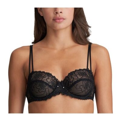 Marie Jo BH Jane Balcony Horizontal Seam Bra Schwarz E 75 Damen Marie Jo BH Jane Balcony Horizontal Seam Bra Schwarz E 75 Damen