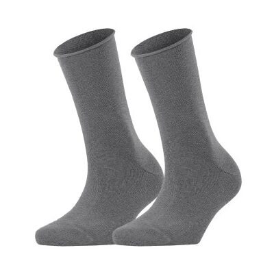 Falke 2P Women Casual Happy Sock Grau Gr 39/42 Damen Falke 2P Women Casual Happy Sock Grau Gr 39/42 Damen