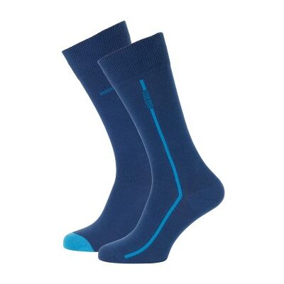 BOSS 2P Logo Line Sock Blau Gr 39/42 BOSS 2P Logo Line Sock Blau Gr 39/42