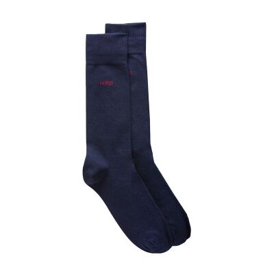 HUGO 2P Crew Sock Dunkelblau Gr 39/42 HUGO 2P Crew Sock Dunkelblau Gr 39/42