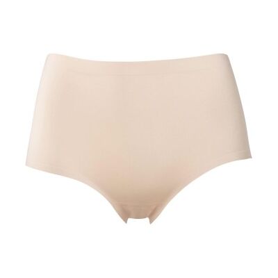 Trofé Trofe Core Solids Seamless Midi Brief Beige One Size Damen Trofé Trofe Core Solids Seamless Midi Brief Beige One Size Damen
