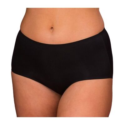 Trofé Trofe Core Solids Seamless Midi Brief Schwarz One Size Damen Trofé Trofe Core Solids Seamless Midi Brief Schwarz One Size Damen
