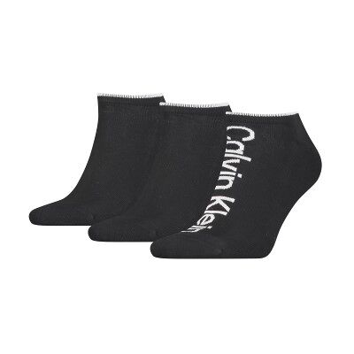 Calvin Klein 3P Men Athleisure Sneaker Socks Schwarz One Size Herren Calvin Klein 3P Men Athleisure Sneaker Socks Schwarz One Size Herren
