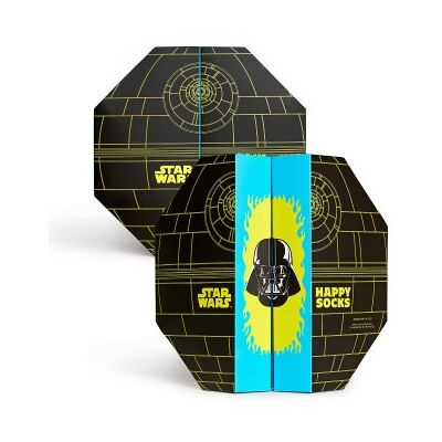 Happy socks 6P Star Wars Death Star Gift Box Mixed Baumwolle Gr 41/46 Happy socks 6P Star Wars Death Star Gift Box Mixed Baumwolle Gr 41/46