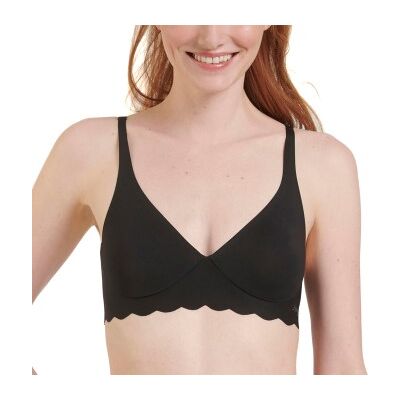 Sloggi BH ZERO Microfibre 2.0 Soft Bra Schwarz Medium Damen Sloggi BH ZERO Microfibre 2.0 Soft Bra Schwarz Medium Damen