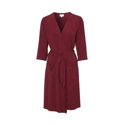Damella Viscose Plain Wave Robe CL2 Weinrot Bambus Large Damen Damella Viscose Plain Wave Robe CL2 Weinrot Bambus Large Damen