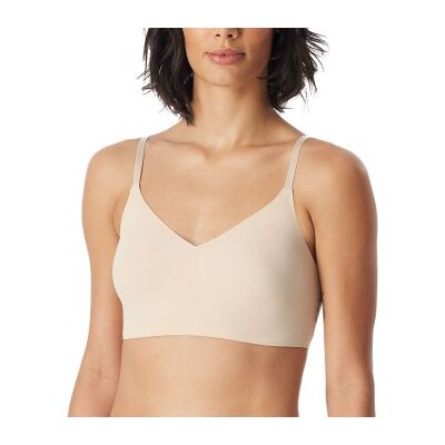 Schiesser BH Invisible Soft Bustier Padded Bralette Beige 44 Damen Schiesser BH Invisible Soft Bustier Padded Bralette Beige 44 Damen