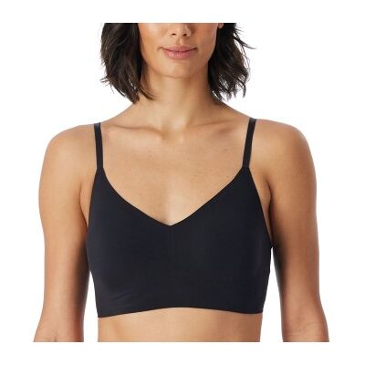 Schiesser BH Invisible Soft Bustier Padded Bralette Schwarz 40 Damen Schiesser BH Invisible Soft Bustier Padded Bralette Schwarz 40 Damen
