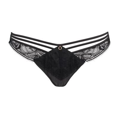 Missya Evelyn String Schwarz Polyamid 40 Damen Missya Evelyn String Schwarz Polyamid 40 Damen