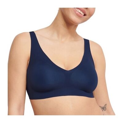 Sloggi BH ZERO Feel 2 0 Bralette Marine Medium Damen Sloggi BH ZERO Feel 2 0 Bralette Marine Medium Damen