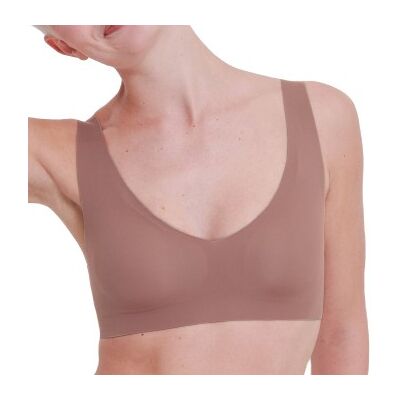 Sloggi BH ZERO Feel 2 0 Bralette Braun Medium Damen Sloggi BH ZERO Feel 2 0 Bralette Braun Medium Damen