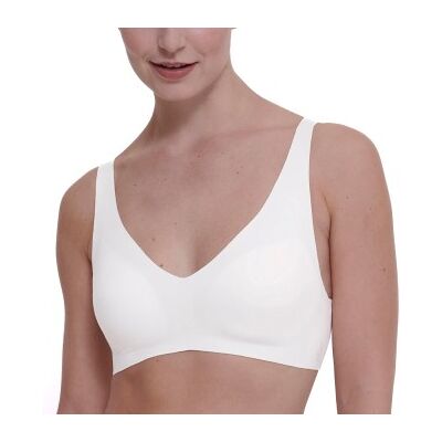 Sloggi BH Zero Feel 2 0 Soft Bra Weiß Large Damen Sloggi BH Zero Feel 2 0 Soft Bra Weiß Large Damen
