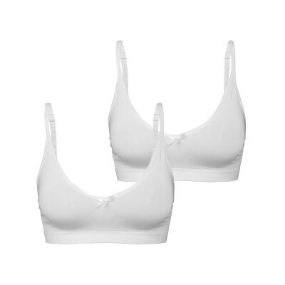 Abecita BH 2P Little Wonder Seamless Top Weiß Polyamid One Size Damen Abecita BH 2P Little Wonder Seamless Top Weiß Polyamid One Size Damen