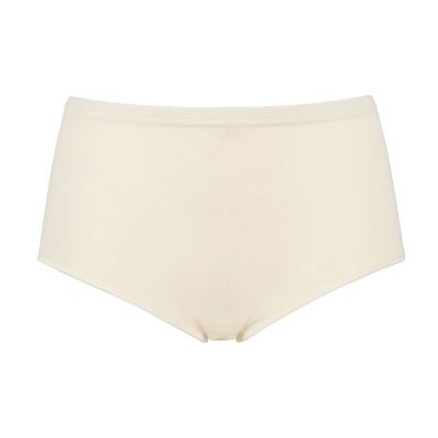 Damella High Waist Maxi Brief Vanille Merinowolle 38 Damen Damella High Waist Maxi Brief Vanille Merinowolle 38 Damen