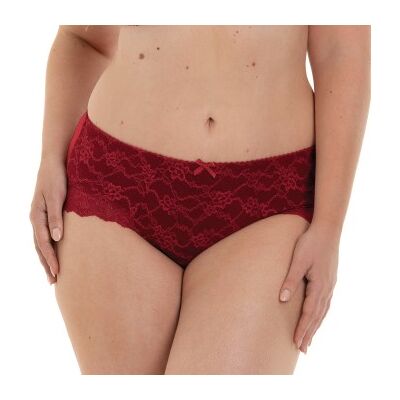 Rosa Faia Bobette High Waist Brief Rot 38 Damen Rosa Faia Bobette High Waist Brief Rot 38 Damen