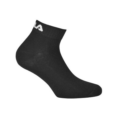 FILA 3P Quarter Plain Socks Schwarz Gr 43/46 FILA 3P Quarter Plain Socks Schwarz Gr 43/46