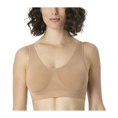 Schiesser BH Bustier Removable Pads Bra Beige Polyamid Medium Damen Schiesser BH Bustier Removable Pads Bra Beige Polyamid Medium Damen