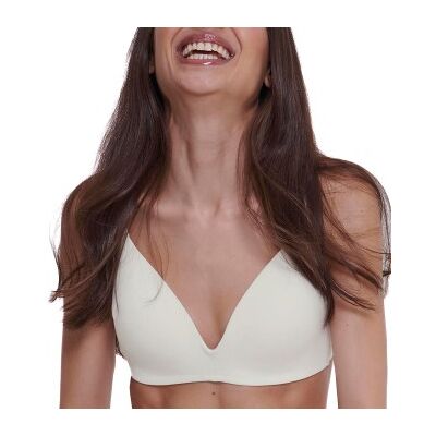 Sloggi BH GO Casual Padded Bra Elfenbein Large Damen Sloggi BH GO Casual Padded Bra Elfenbein Large Damen