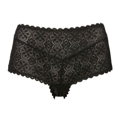 Trofé Trofe Maya Lace Midi Brief Schwarz Polyamid Large Damen Trofé Trofe Maya Lace Midi Brief Schwarz Polyamid Large Damen