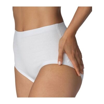 Mey Natural Second Me High Waist Pants Weiß Baumwolle X-Small Damen Mey Natural Second Me High Waist Pants Weiß Baumwolle X-Small Damen