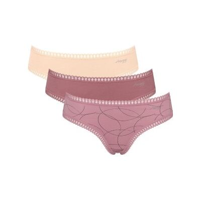 Sloggi 3P GO Crush Hipster Briefs Mixed Baumwolle Large Damen Sloggi 3P GO Crush Hipster Briefs Mixed Baumwolle Large Damen