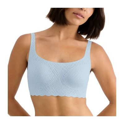 Sloggi BH ZERO Feel Bliss Top Hellblau Medium Damen Sloggi BH ZERO Feel Bliss Top Hellblau Medium Damen