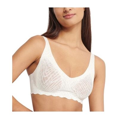 Sloggi BH ZERO Feel Bliss Soft Bra Weiß M+ Damen Sloggi BH ZERO Feel Bliss Soft Bra Weiß M+ Damen