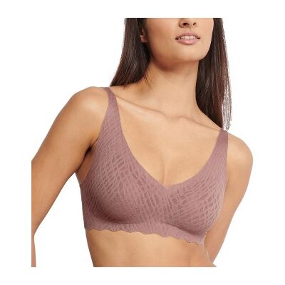 Sloggi BH ZERO Feel Bliss Soft Bra Braun M+ Damen Sloggi BH ZERO Feel Bliss Soft Bra Braun M+ Damen