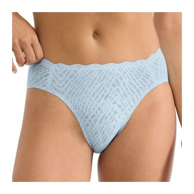 Sloggi ZERO Feel Bliss High Leg Brief Hellblau X-Small Damen Sloggi ZERO Feel Bliss High Leg Brief Hellblau X-Small Damen