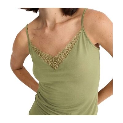 Triumph Aura Spotlight Camisole Olive Modalfaser 46 Damen Triumph Aura Spotlight Camisole Olive Modalfaser 46 Damen