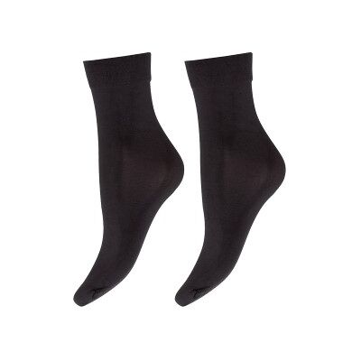 Decoy 2P Micro 60 Den Ankle Sock Schwarz Polyamid One Size Damen Decoy 2P Micro 60 Den Ankle Sock Schwarz Polyamid One Size Damen