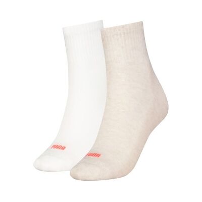 Puma 2P Women Heart Logo Short Crew Socks Vanille/Weiß Gr 39/42 Damen Puma 2P Women Heart Logo Short Crew Socks Vanille/Weiß Gr 39/42 Damen