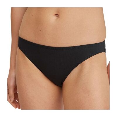 Calida Essential Cotton Low Cut Brief Schwarz Baumwolle Small Damen Calida Essential Cotton Low Cut Brief Schwarz Baumwolle Small Damen