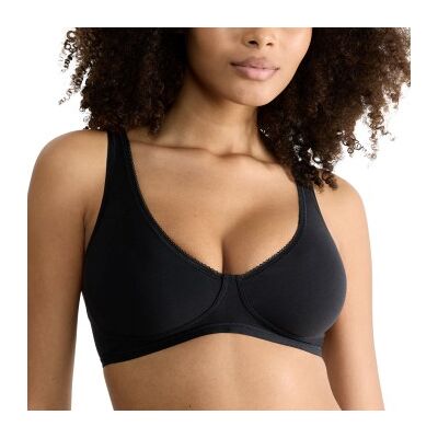 Sloggi BH Basic Plus Soft Bra Schwarz A 85 Damen Sloggi BH Basic Plus Soft Bra Schwarz A 85 Damen