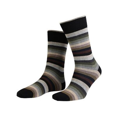 Amanda Christensen True Block Stripe Ankle Sock Schwarz Gr 47/50 Amanda Christensen True Block Stripe Ankle Sock Schwarz Gr 47/50