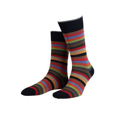 Amanda Christensen True Block Stripe Ankle Sock Rot/Schwarz Gr 39/42 Amanda Christensen True Block Stripe Ankle Sock Rot/Schwarz Gr 39/42