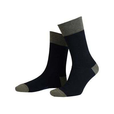 Amanda Christensen True Contrast Ankle Sock Schwarz/Grau Gr 43/46 Amanda Christensen True Contrast Ankle Sock Schwarz/Grau Gr 43/46