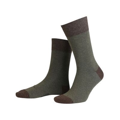 Amanda Christensen True Contrast Ankle Sock Olive Gr 47/50 Amanda Christensen True Contrast Ankle Sock Olive Gr 47/50