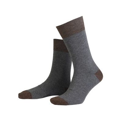 Amanda Christensen True Contrast Ankle Sock Grau Gr 43/46 Amanda Christensen True Contrast Ankle Sock Grau Gr 43/46
