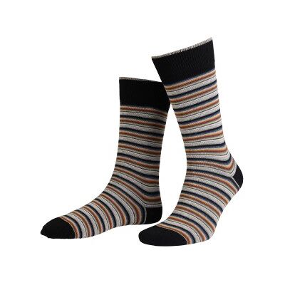 Amanda Christensen True Multi Stripe Ankle Sock Rot/Schwarz Gr 47/50 Amanda Christensen True Multi Stripe Ankle Sock Rot/Schwarz Gr 47/50