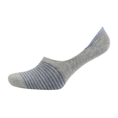 Amanda Christensen True Stripe Invisible Sock Hellgrau Gr 43/44 Amanda Christensen True Stripe Invisible Sock Hellgrau Gr 43/44