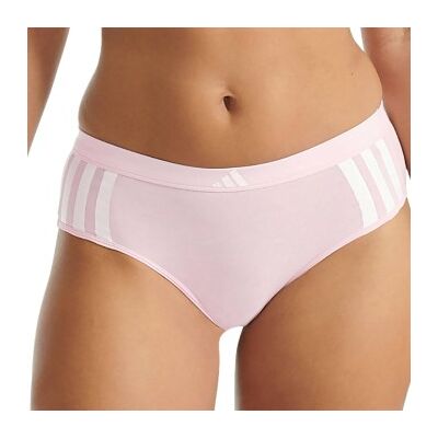 Adidas Sport Active Essentials 3 Stripes Hipster Hellrosa Baumwolle X-Large Damen Adidas Sport Active Essentials 3 Stripes Hipster Hellrosa Baumwolle X-Large Damen