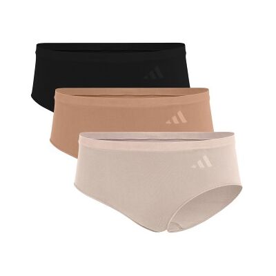 adidas 3P Sport Active Seamless Hipster Mixed Polyamid Small Damen adidas 3P Sport Active Seamless Hipster Mixed Polyamid Small Damen