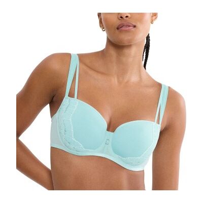 Triumph BH Palina Moonlight Kiss Wired Padded Bra Türkis B 85 Damen Triumph BH Palina Moonlight Kiss Wired Padded Bra Türkis B 85 Damen