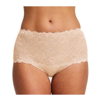 Swegmark Lace Maxi Briefs Beige Polyamid X-Large Damen Swegmark Lace Maxi Briefs Beige Polyamid X-Large Damen