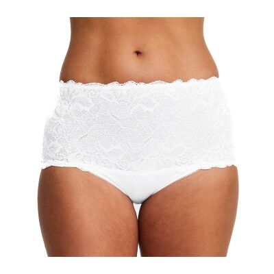 Swegmark Lace Maxi Briefs Weiß Polyamid Small Damen Swegmark Lace Maxi Briefs Weiß Polyamid Small Damen
