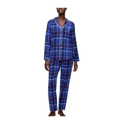 Triumph Boyfriend Long Sleeved Pyjama Set Dunkelblau Baumwolle 44 Damen Triumph Boyfriend Long Sleeved Pyjama Set Dunkelblau Baumwolle 44 Damen