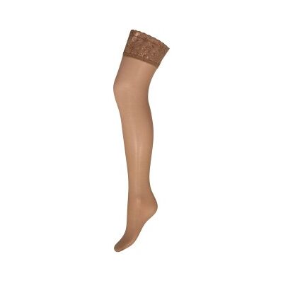 Decoy Strumpfhosen Stay-Up 20 Den Beige Polyamid S/M Damen Decoy Strumpfhosen Stay-Up 20 Den Beige Polyamid S/M Damen