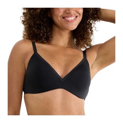 Sloggi BH ZERO Feel Air Push-Up Bra Schwarz XL+ Damen Sloggi BH ZERO Feel Air Push-Up Bra Schwarz XL+ Damen